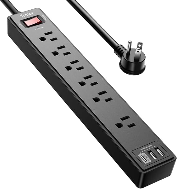 Yintar Power Strip Surge Protector Review