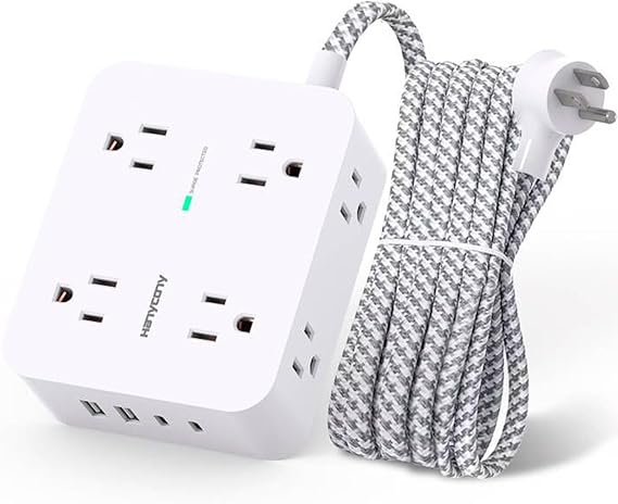 HANYCONY Surge Protector Power Strip Review