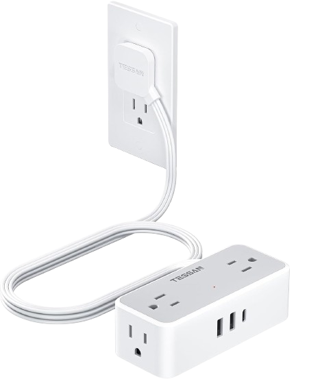 TESSAN Flat Plug Extension Cord Review