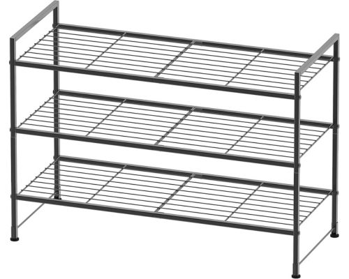 SIMPLE HOUSEWARE 3-Tier Stackable Shoe Rack