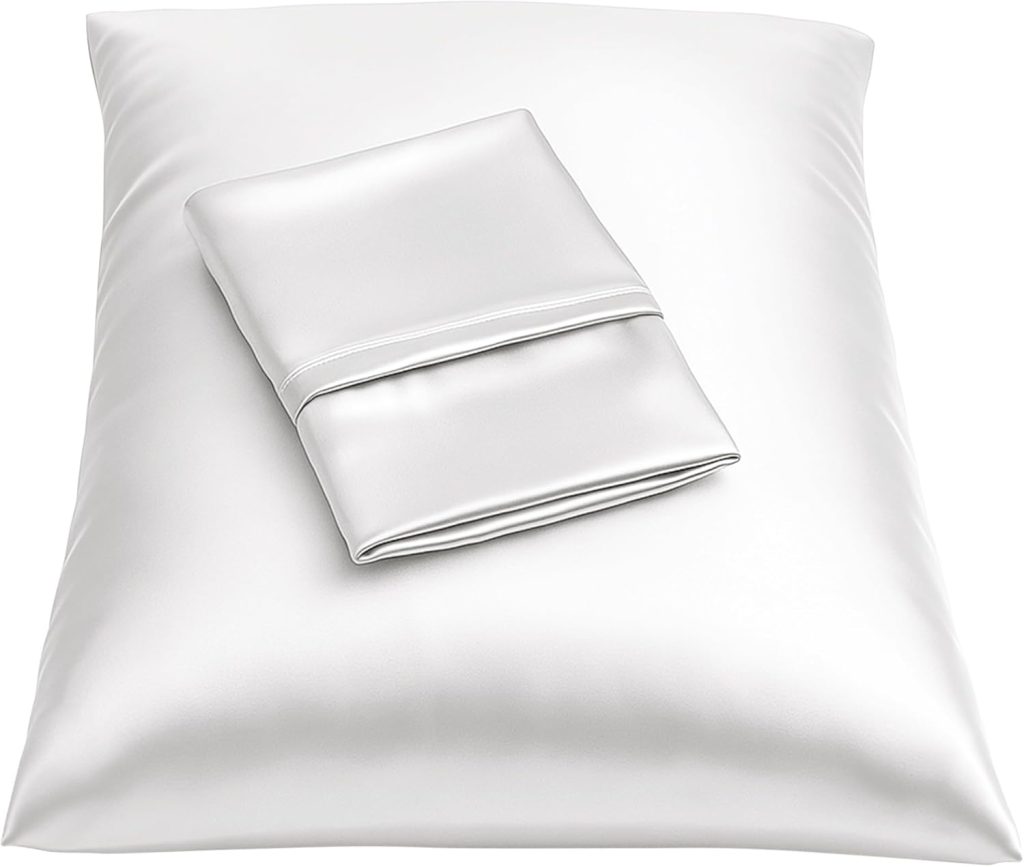Satin Pillowcase with Zipper