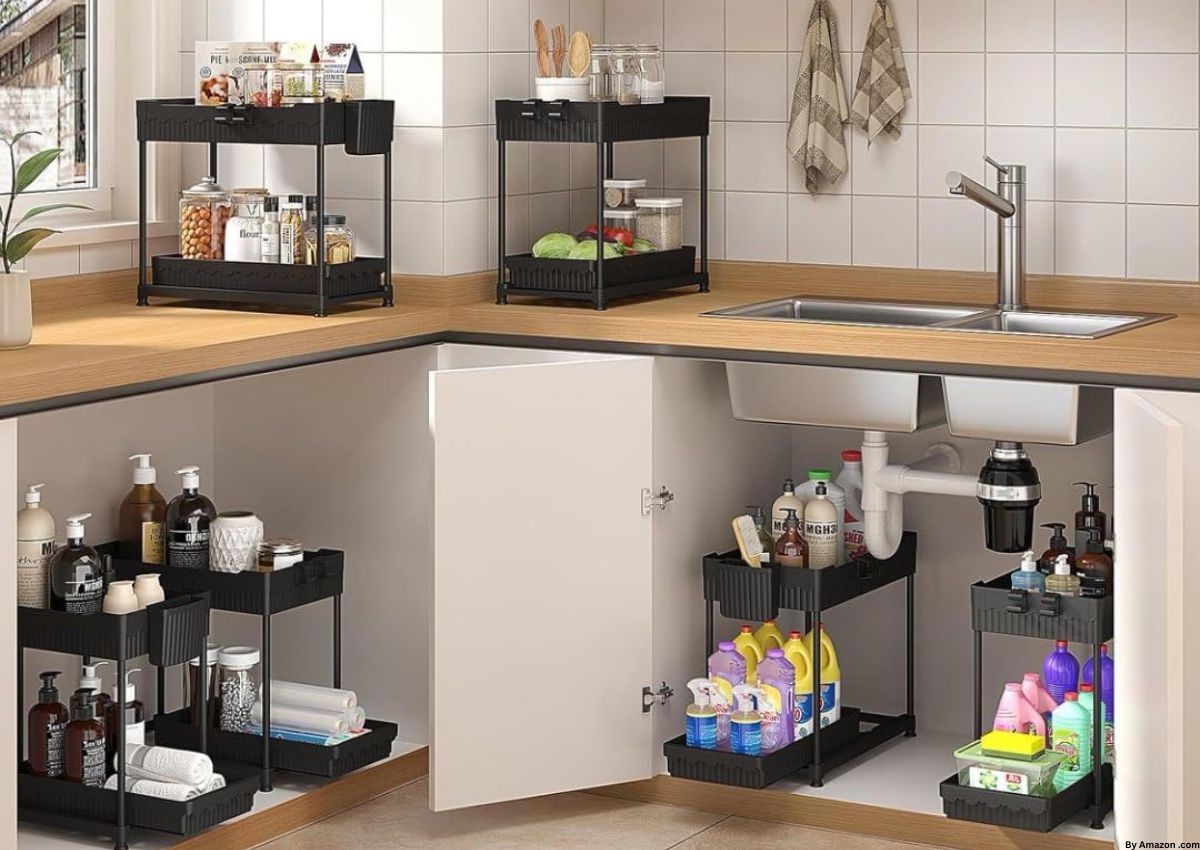 Double Your Cabinet Space Overnight: The $20 Organizer That Works Like Magic