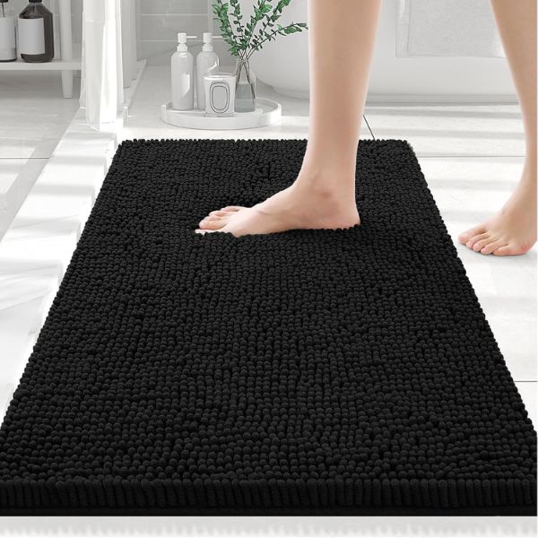 Smiry Luxury Chenille Bathroom Rug