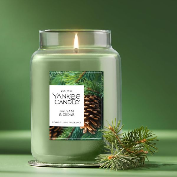 Yankee Candle Balsam & Cedar Large Jar
